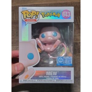 Funko Pop Pokemon Mew 643 Special Edition Vinyl Figure 84406 New Boxed